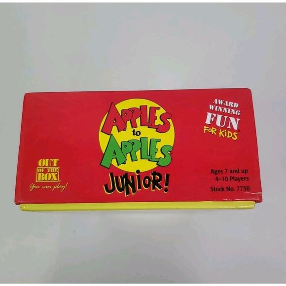 Apples To Apples Junior ! Card Game Out Of The Box Games- Complete - Picture 5 of 7